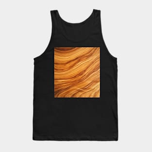 Woody Contours -elegant wood grain art- Tank Top